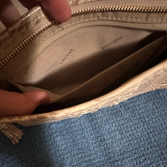 Brahmin Crocodile Embossed Clutch - Picture 5 of 7